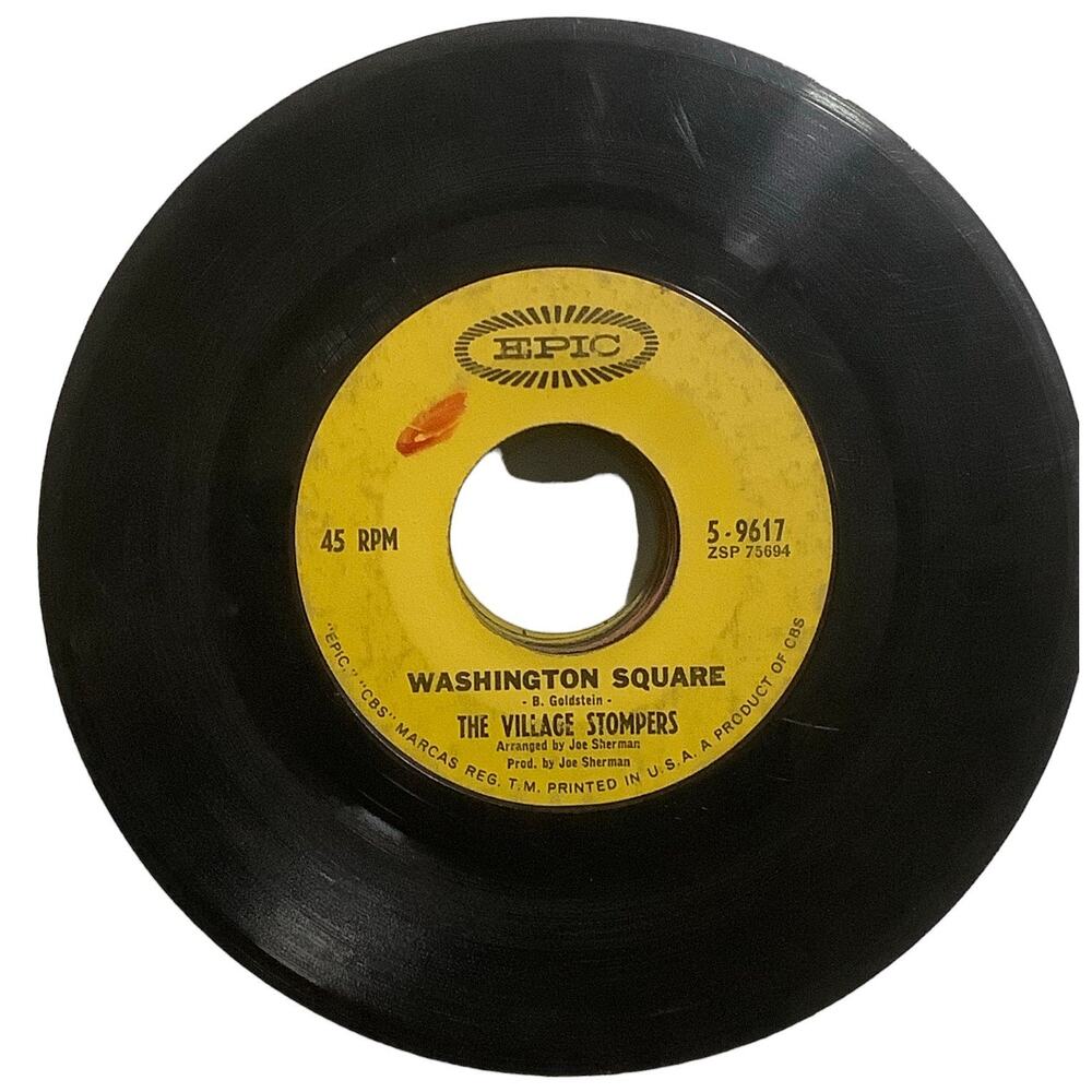 The Village Stompers – Washington Square, Turkish Delight, EPIC Records, 1963